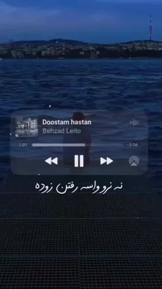 نه نرو واسه رفتن زوده🖤