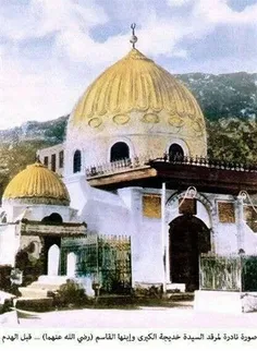 مزار حضرت خدیجه کبری(س) قبل از تخریب توسط وهابیت ملعون