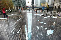 در نوامبر سال ۲۰۱۱، جو هیل هنرمند بریتانیایی بزرگترین نقا