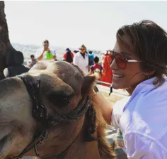 just riding a camel on a Saturday afternoon...  #Jennifer