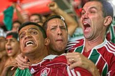 شادمانی طرفداران مکزیک پس از پیروزی برابر کامرون