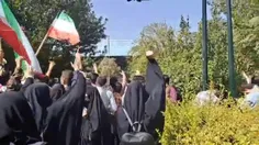🎞 هم‌اکنون شعاردهی دانشجویان بسیجی دانشگاه تهران مقابل سر