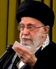اینجا رهبری اشاره به اذعانِ دشمن نسبت به قدرت موشکی ایران