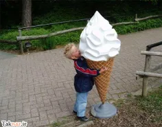 بیچاره بستنی میخواد
