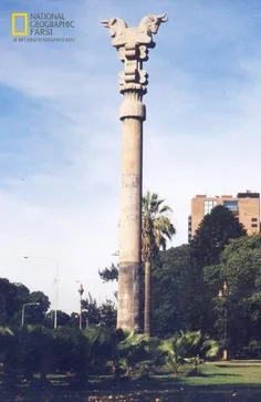 میدانی در آرژانتین با نام ایران و نماد غول پیکر هخامنشی