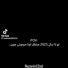 تو تا 2025 منتظر میمونی چون....