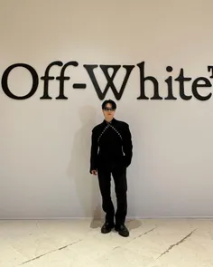 حضور دینو در هفته مد پاریس برای برند Off White