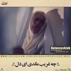 چه غریب ما ندی ای دل💔