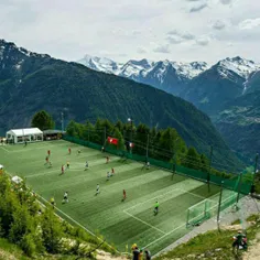استادیوم"هیتزفلد" در سوئیس یکی ازخاص ترین ورزشگاه های جها