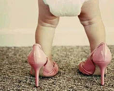 پا تو کفش بزرگترا نکن بچه :-o