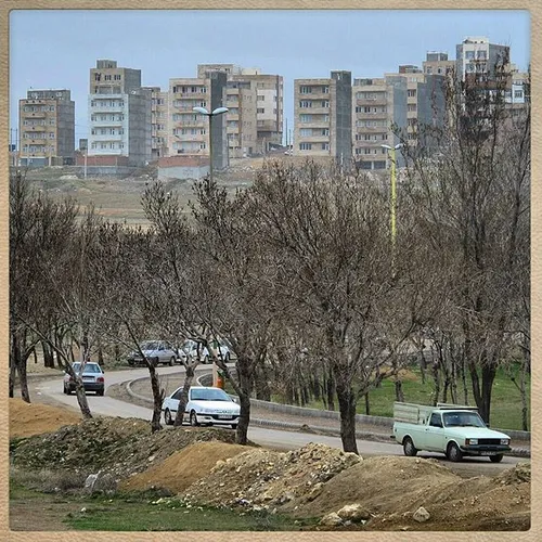 dailytehran building buildings city Ardabil trees road ha