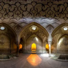 Historical bath located insode Arg of Karimkhani, Shiraz,