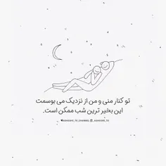 #شبت_بخیر عشق جانم❤ ️