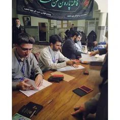 A local #mosque in #Tehran is operating as a #polling pla