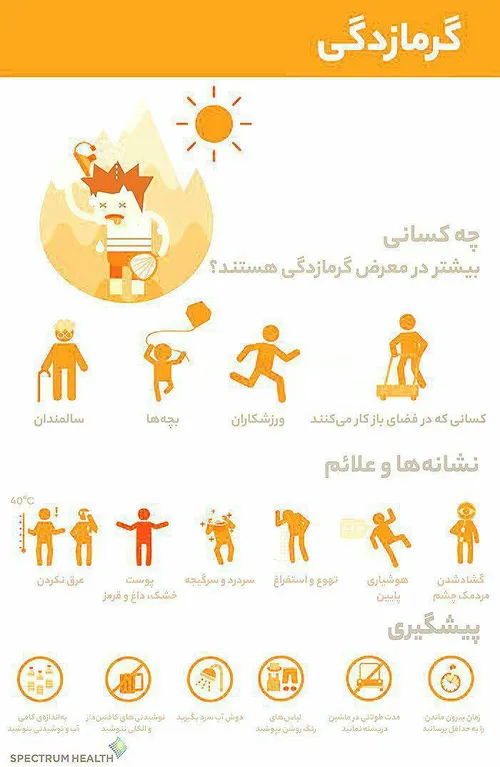 یکی از مشکلات شایع در فصل تابستان گرمازدگی به علت دمای با