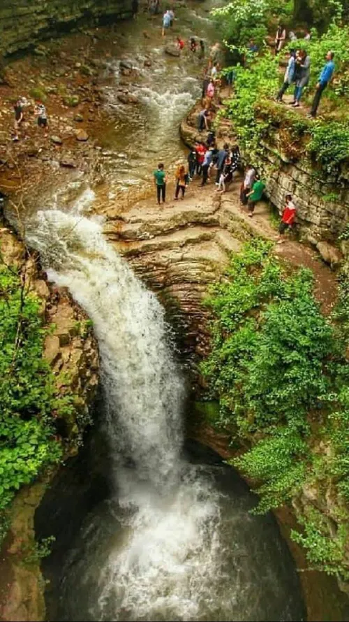 آبشار ویسادار از زیباترین آبشارهای ایران و سومین آبشار مر