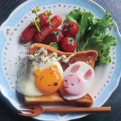 #تزیین غذاهای باورنکردنی و #خلاقانه از مادر ژاپنی 😍