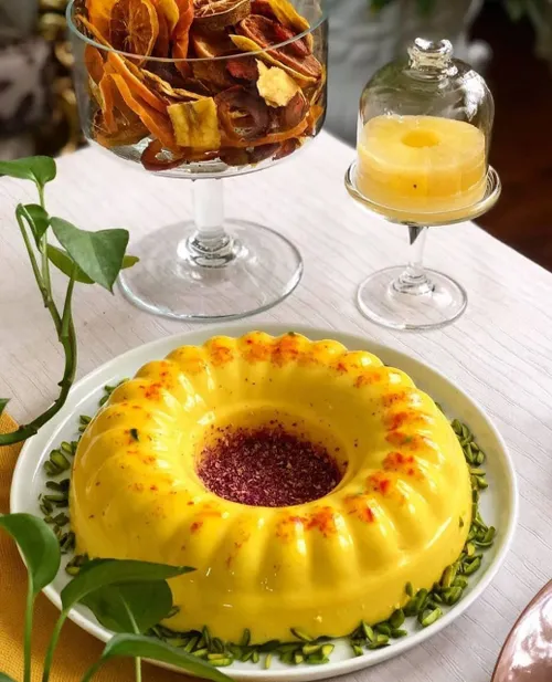 دسر زعفرونی 🍮 😋