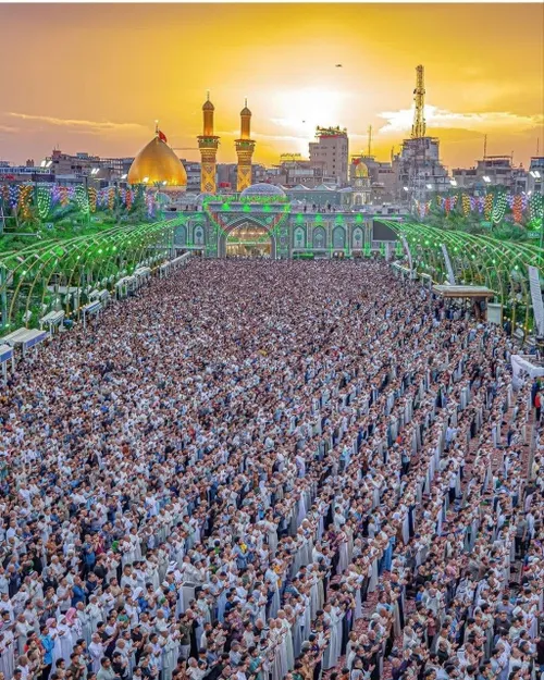 روزمون رو با این تصویر زیبا از نماز عید فطر در