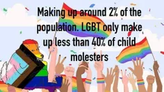 ⭕️با اینکه افراد LGBT  کمتر از (حدود) 2 درصد جمعیت جهان ر
