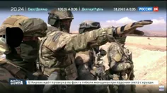 توی این تصویر از کانال خبری رسمی روسیه نیروهای اسپتسناز ر