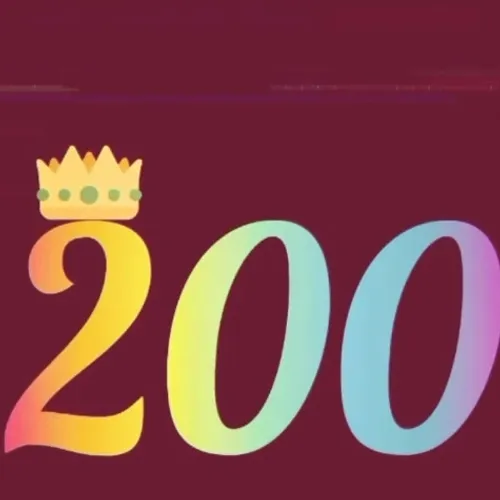 200 تایی شدنمون مبارک🎉🎉🎉