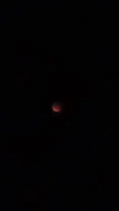 ماه خونی.  🥹♥
