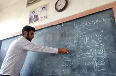 تدریس رایگان خادمیاران مدرس رضوی در مناطق محروم استان کرم