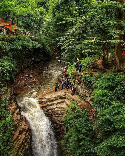 آبشار ویسادار، تالش📍