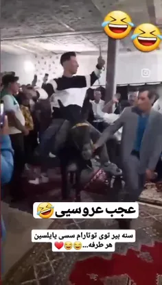 عجب عروسي گرفته 