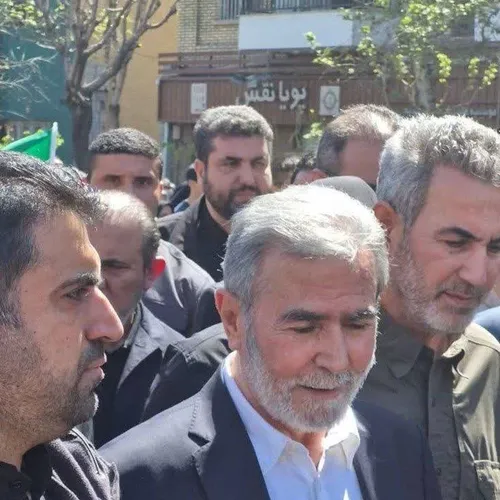 حضور زیاد نخاله در مراسم روز قدس تهران
