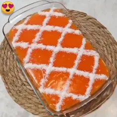 🍊دسر پرتقالی درست کن😍