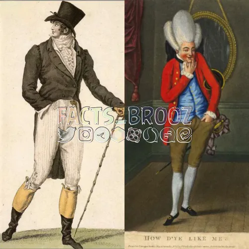 در سالهای 1700، به افراد لاغر که لباسهای عجیب و غریب و مُ