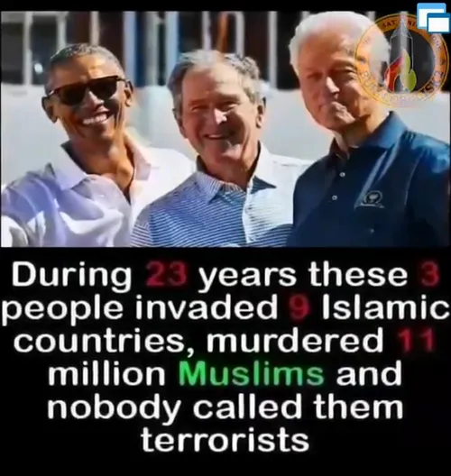 در طول 23 سال این 3 نفر به 9 کشور اسلامی حمله کردند و 11 