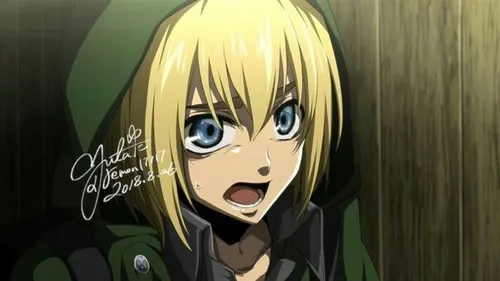 アルミン armin arlert attack fan art ~Artist : ??