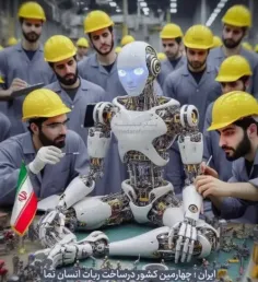 جمهوری اسلامی ایران چهارمین کشور در ساخت ربات انسان نما ش