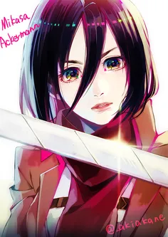 #mikasa #attack_fan_art 