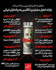 #بی_بی_سی برای شست و شوی مغزی ایرانیان چقدر خرج میکند