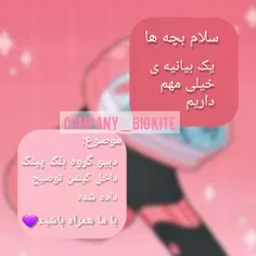 خبر دبیو بلک پینک