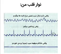 نوار قلب من در مورد همه خوشمزه هایی که مامانم قاییم میکنه