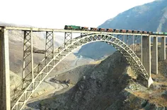 پل قطور سازه فلزی در محورآذربایجان