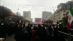 راهپیمایی در مشهد مقدس