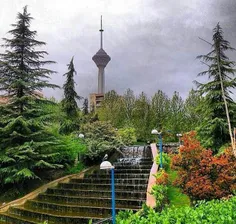 نمایی بسیار زیبا از برج میلاد#تهران