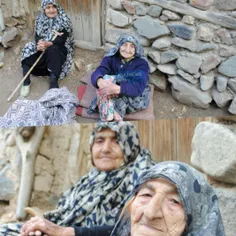 پیرترین زنِ آذربایجانی با ۱۱۳ سال سن در روستای آستامال ور