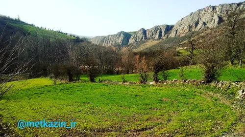 نمایی از طبیعت بکر روستای متکازین بهشهر