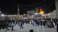 🏴 حال و هوای حرم مطهر در شب تاسوعا حسینی