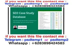 Download Course Adam Gent SEO Case Study Database
