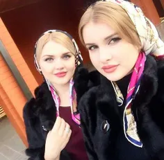 مادر و دختر روسی که توجه میلیون ها نفر را به خود جلب کرده