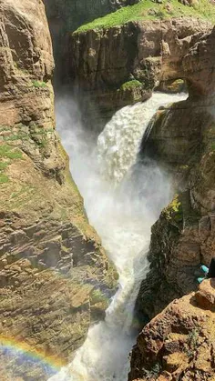 #آبشار جونقان (کردید) در استان چهارمحال و بختیاری 