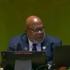 سکوت یک‌دقیقه‌ای مجمع عمومی سازمان ملل به احترام رئیس‌جمه